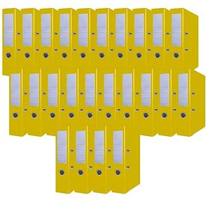 OFFICER PRODUCTS OFFICE PRODUCTS 24er Pack Ordner Gelb A4/75 mm/Papier Pappe/Kunststoffbezug PP Schlitzordner Büroordner Pappordner Aktenordner Metall Kantenschutz OFFICER PRODUCTS OFFICE PRODUCTS 24er Pack Ordner Gelb A4/75 mm/Papier Pappe/Kunststoffbezug PP Schlitzordner Büroordner Pappordner Aktenordner Metall Kantenschutz