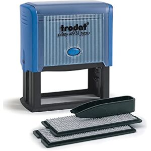 Trodat – Printy 4931 Typo Stempel zum selber Setzen von Text – selbstfärbender Stempel als Bürostempel, Adressstempel, Namensstempel & Co (70 x 30 mm 6 Zeilen Schwarz) Trodat – Printy 4931 Typo Stempel zum selber Setzen von Text – selbstfärbender Stempel als Bürostempel, Adressstempel, Namensstempel & Co (70 x 30 mm 6 Zeilen Schwarz)