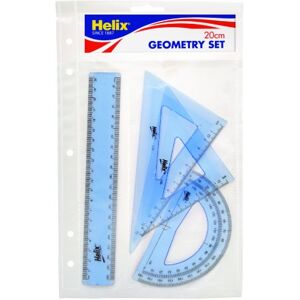 Helix Geometrie-Set, 20 cm, Blau Helix Geometrie-Set, 20 cm, Blau