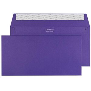 Blake Creative Colour 25247 Farbige Briefumschläge Haftklebung Schwarze Johannisbeere DL+ 114 x 229 mm 120 g/m² 25 Stück Blake Creative Colour 25247 Farbige Briefumschläge Haftklebung Schwarze Johannisbeere DL+ 114 x 229 mm 120 g/m² 25 Stück