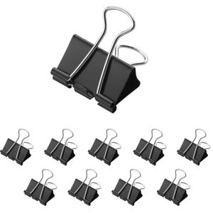 Westcott Foldback Klammern 32mm Schwarz 12 Stück 12er Pack Metall Klammern für Dokumente stabile und wiederverwendbare Papierklammern 32mm Klemmen für Büro und Haushalt E-10703 00 Westcott Foldback Klammern 32mm Schwarz 12 Stück 12er Pack Metall Klammern für Dokumente stabile und wiederverwendbare Papierklammern 32mm Klemmen für Büro und Haushalt E-10703 00