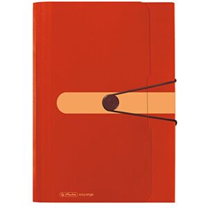 Herlitz easy orga to go Fächermappe mit 12 dehnbaren Fächern, orange Herlitz easy orga to go Fächermappe mit 12 dehnbaren Fächern, orange