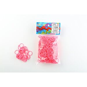 Rainbow Loom Haargummis, Rosa Rainbow Loom Haargummis, Rosa