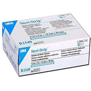 3M Steri-StripTM 12 x 50 mm steriles Hautband aus tnt verstärkt, 300 Stück 3M Steri-StripTM 12 x 50 mm steriles Hautband aus tnt verstärkt, 300 Stück