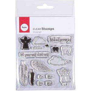 Rayher Clear Stamps Schutzengel, Bogen 97 x 102,5 mm, 16 Motive, klar, transparente Stempel, durchsichtig, Silikonstempel, 50256000 Rayher Clear Stamps Schutzengel, Bogen 97 x 102,5 mm, 16 Motive, klar, transparente Stempel, durchsichtig, Silikonstempel, 50256000