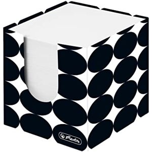 Herlitz 50040100 Zettelkasten, 700 Blatt, 9x9x9 cm, Motiv: Just Black, 1 Stück Herlitz 50040100 Zettelkasten, 700 Blatt, 9x9x9 cm, Motiv: Just Black, 1 Stück