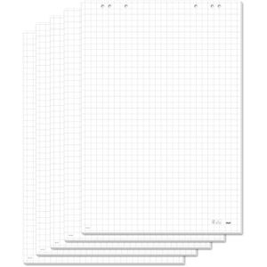 Sigel MU165 Flipchartblock kariert 68x99 cm, mit Perforation, 100 Blatt (5 Blocks à 20 Blatt), aus nachhaltigem Papier, Flipchartpapier Sigel MU165 Flipchartblock kariert 68x99 cm, mit Perforation, 100 Blatt (5 Blocks à 20 Blatt), aus nachhaltigem Papier, Flipchartpapier