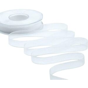 Furlanis Organza Dekoband, Italienische Gewebe Optisc Weiß, 15 mm x 50 m Furlanis Organza Dekoband, Italienische Gewebe Optisc Weiß, 15 mm x 50 m