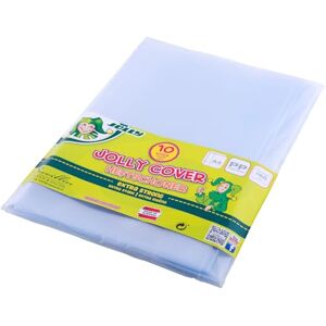 JOLLY cover Heftschoner A4, farblos, 25 Stück, extra stark, kinderfest, mit Ultraschallverschweißung, 160µm Polypropylen, umweltfreundlich, für Schulhefte und Bücher JOLLY cover Heftschoner A4, farblos, 25 Stück, extra stark, kinderfest, mit Ultraschallverschweißung, 160µm Polypropylen, umweltfreundlich, für Schulhefte und Bücher
