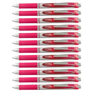 Pentel EnerGel XM BL77 Gelschreiber mit Druckmechanik, pink (12 Stück) Pentel EnerGel XM BL77 Gelschreiber mit Druckmechanik, pink (12 Stück)