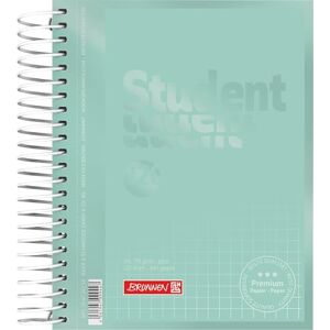 BRUNNEN Collegeblock Premium Student Colour Code A6, kariert, 120 Blatt, mint BRUNNEN Collegeblock Premium Student Colour Code A6, kariert, 120 Blatt, mint