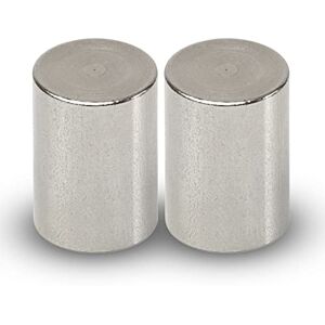 MAUL Neodym Magnet Ø 20 x 25 mm (2 Stück) Magnet stark mit 13kg Haftkraft Magnete in modernem Design Stabmagnet für Büro Magnet für Magnettafel, Whiteboard und Kühlschrank Silber MAUL Neodym Magnet Ø 20 x 25 mm (2 Stück) Magnet stark mit 13kg Haftkraft Magnete in modernem Design Stabmagnet für Büro Magnet für Magnettafel, Whiteboard und Kühlschrank Silber