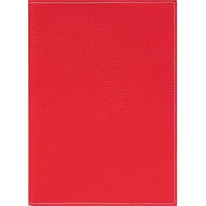 BRUNNEN Buchkalender Mod. 781 '26 A4, Kunstleder, rot BRUNNEN Buchkalender Mod. 781 '26 A4, Kunstleder, rot