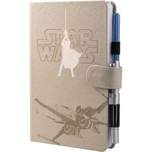 Grupo Erik Notizbuch A5 mit Laserschwert Stift Star Wars Luke Skywalkeer Dotted Notizbuch Klein Reisetagebuch zum selberschreiben Bullet Journal Dotted A5 Tagebuch Mädchen und Jungen Braun Grupo Erik Notizbuch A5 mit Laserschwert Stift Star Wars Luke Skywalkeer Dotted Notizbuch Klein Reisetagebuch zum selberschreiben Bullet Journal Dotted A5 Tagebuch Mädchen und Jungen Braun