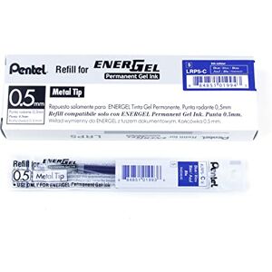 Pentel EnerGel Document LRP5 Nachfüllmine für 0.5 mm Gelschreiber, blau (12 Stück) Pentel EnerGel Document LRP5 Nachfüllmine für 0.5 mm Gelschreiber, blau (12 Stück)