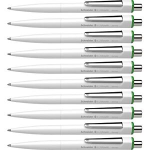 Schneider K 3 Biosafe Kugelschreiber (Strichstärke M, dokumentenechte Mine Schreibfarbe: grün, Made in Germany) 10er Packung Schneider K 3 Biosafe Kugelschreiber (Strichstärke M, dokumentenechte Mine Schreibfarbe: grün, Made in Germany) 10er Packung
