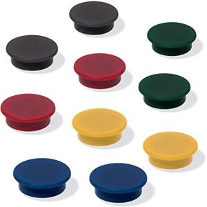 Sigel MU197 Bunte Magnete für Whiteboard, Magnettafel, Kühlschrankmagnet, je 2x schwarz, rot, gelb, grün, blau, Ø 25 mm, 10 Stück Sigel MU197 Bunte Magnete für Whiteboard, Magnettafel, Kühlschrankmagnet, je 2x schwarz, rot, gelb, grün, blau, Ø 25 mm, 10 Stück