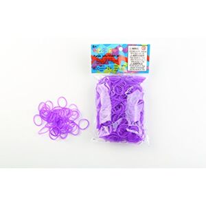 Rainbow Loom Haargummis violett Jelly Rainbow Loom Haargummis violett Jelly