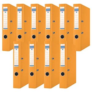 OFFICER PRODUCTS DONAU Premium Ordner Schmal 10er Pack/DIN A4 / 5 cm / 10 Stück/Orange/Kunststoffbezug PP/Carton Papier Schlitzordner Büroordner Aktenordner Ringordner/Grünen Punkt OFFICER PRODUCTS DONAU Premium Ordner Schmal 10er Pack/DIN A4 / 5 cm / 10 Stück/Orange/Kunststoffbezug PP/Carton Papier Schlitzordner Büroordner Aktenordner Ringordner/Grünen Punkt