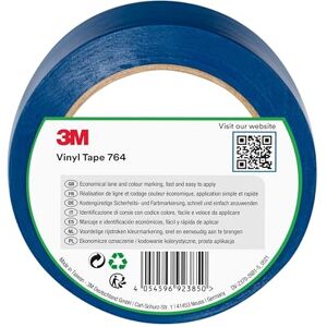 3M PVC-Klebeband 764i, 50 Mm X 33 M, Blau 3M PVC-Klebeband 764i, 50 Mm X 33 M, Blau