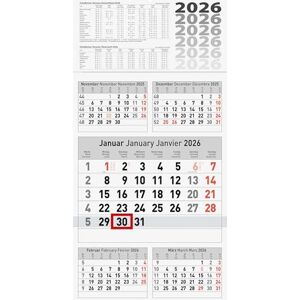 BRUNNEN 5-Monatskalender '26 300×585 mm BRUNNEN 5-Monatskalender '26 300×585 mm