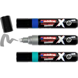 edding X Multi Marker Ocean Color Set 3 Acrylstifte Keilspitze 2-10 mm Acrylmarker für T-Shirts, Sneaker, Handyhüllen und mehr edding X Multi Marker Ocean Color Set 3 Acrylstifte Keilspitze 2-10 mm Acrylmarker für T-Shirts, Sneaker, Handyhüllen und mehr