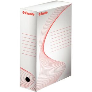 Esselte Archivschachtel, 100 mm, Weiß, 10 Stück Esselte Archivschachtel, 100 mm, Weiß, 10 Stück