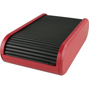 Helit H6218092 Visitenkartenbox für ca. 300 Visitenkarten schwarz/rot Helit H6218092 Visitenkartenbox für ca. 300 Visitenkarten schwarz/rot