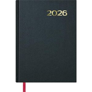 DOHE Agenda 2026 Katalanisch Tagesansicht, Größe A5 (14x20 cm), Hardcover, 12 Monate Januar bis Dezember, Jahresplaner mit Lesezeichen Síntex Schwarz DOHE Agenda 2026 Katalanisch Tagesansicht, Größe A5 (14x20 cm), Hardcover, 12 Monate Januar bis Dezember, Jahresplaner mit Lesezeichen Síntex Schwarz