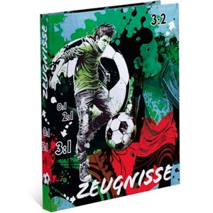Herma Zeugnismappe A4 Fussball, Zeugnisordner mit 10 Klarsichthüllen für 20 Zeugnisse, Urkunden und Dokumente, Zeugnisringbuch mit Innendruck, 4-Ring-Mechanik und buntem Sport Motiv für Jungen Herma Zeugnismappe A4 Fussball, Zeugnisordner mit 10 Klarsichthüllen für 20 Zeugnisse, Urkunden und Dokumente, Zeugnisringbuch mit Innendruck, 4-Ring-Mechanik und buntem Sport Motiv für Jungen