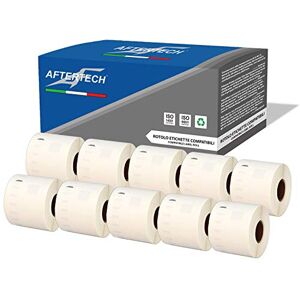 AFTERTECH 10x 99015 54x70mm Rollen kompatible Klebeetiketten (320 Etiketten/Rolle = 3200 insgesamt) für Dymo LabelWriter Seiko SLP Etikettendrucker S0722440 10x99015 AFTERTECH 10x 99015 54x70mm Rollen kompatible Klebeetiketten (320 Etiketten/Rolle = 3200 insgesamt) für Dymo LabelWriter Seiko SLP Etikettendrucker S0722440 10x99015