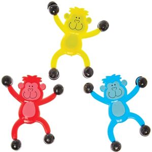 Baker Ross FN103 Affen Kletterspielzeug, 6er-Pack, lustige Fidget Spielzeuge als Partytüten Füller Baker Ross FN103 Affen Kletterspielzeug, 6er-Pack, lustige Fidget Spielzeuge als Partytüten Füller