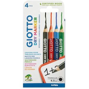 GIOTTO Dry Marker Whiteboardmarker, Blister 4 Stück GIOTTO Dry Marker Whiteboardmarker, Blister 4 Stück