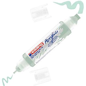 edding 5400 Acryl 3D Double Liner mint 1 Acrylfarbe Tube Doppel-Spitze 2-3,5-10 mm Acryl Farben zum Malen auf Leinwand, Malpapier und Holz Acrylstifte wasserfest in Künstlerqualität edding 5400 Acryl 3D Double Liner mint 1 Acrylfarbe Tube Doppel-Spitze 2-3,5-10 mm Acryl Farben zum Malen auf Leinwand, Malpapier und Holz Acrylstifte wasserfest in Künstlerqualität