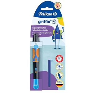 Pelikan griffix Schreiblern-Füller für Linkshänder, Neon Black, 1 Stück Pelikan griffix Schreiblern-Füller für Linkshänder, Neon Black, 1 Stück