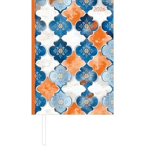 Alpha Buchkalender Style Oriental A5 2026 – Büro- & Cheftimer A5 (ca. 15×21 cm) 1 Tag/Seite mit robustem Hardcover, Zeiteinteilung & vielen Zusatzinfos – stilvolles Musterdesign Alpha Buchkalender Style Oriental A5 2026 – Büro- & Cheftimer A5 (ca. 15×21 cm) 1 Tag/Seite mit robustem Hardcover, Zeiteinteilung & vielen Zusatzinfos – stilvolles Musterdesign