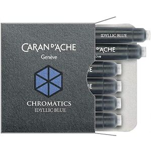 Caran d'Ache Tintenpatronen Chromatics 6 Stück Idyllic Blue Caran d'Ache Tintenpatronen Chromatics 6 Stück Idyllic Blue