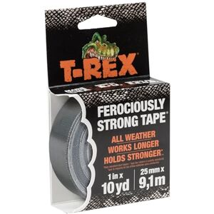 Rex Shurtape Klebeband für jedes Wetter, stark, 25 mm x 9,1 m, selbstklebend, Grau, 1 Rolle Rex Shurtape Klebeband für jedes Wetter, stark, 25 mm x 9,1 m, selbstklebend, Grau, 1 Rolle