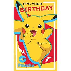 Danilo Promotions LTD Pokemon Geburtstagskarte, Geburtstagskarte für alle, Geburtstagskarte Pokemon, Offizielle Pokemon Karte Danilo Promotions LTD Pokemon Geburtstagskarte, Geburtstagskarte für alle, Geburtstagskarte Pokemon, Offizielle Pokemon Karte