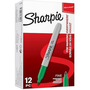 Sharpie Permanent Marker Marker Stifte mit feiner Spitze Grün 12 Stück Market Set Sharpie Permanent Marker Marker Stifte mit feiner Spitze Grün 12 Stück Market Set