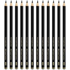 Faber-Castell 205238 Bleistifte Set Pitt Graphite Matt, 12 Zeichenstifte, Härtegrad 12B Faber-Castell 205238 Bleistifte Set Pitt Graphite Matt, 12 Zeichenstifte, Härtegrad 12B