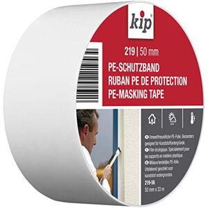 kip Tape 219-56 Schutzband – Professionelles Abklebeband aus PE für Kunststoffuntergründe – Malerband für saubere Kanten beim Streichen & Lackieren – 50mm x 33m kip Tape 219-56 Schutzband – Professionelles Abklebeband aus PE für Kunststoffuntergründe – Malerband für saubere Kanten beim Streichen & Lackieren – 50mm x 33m