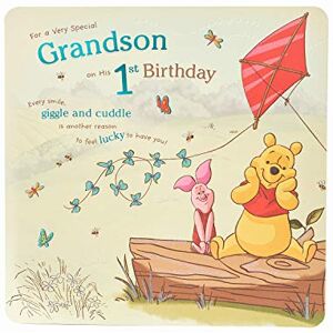 UK Greetings - Winnie The Pooh Grandson Card - Grußkarte UK Greetings - Winnie The Pooh Grandson Card - Grußkarte