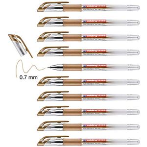 edding 2185 Gelroller kupfer 10 Stifte 0,7 mm Gelstifte zum Schreiben, Malen, Mandala, Bulletjournal Gelschreiber, Gelmalstifte edding 2185 Gelroller kupfer 10 Stifte 0,7 mm Gelstifte zum Schreiben, Malen, Mandala, Bulletjournal Gelschreiber, Gelmalstifte