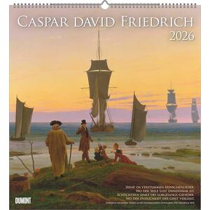 DUMONT Caspar David Friedrich 2026 – Kunst-Wandkalender 45 x 48 cm mit 12 romantischen Landschaftsgemälden, Kalender für Kunstliebhaber DUMONT Caspar David Friedrich 2026 – Kunst-Wandkalender 45 x 48 cm mit 12 romantischen Landschaftsgemälden, Kalender für Kunstliebhaber