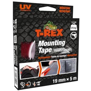Rex Mounting Tape – Doppelseitiges Klebeband extra stark für Montagearbeiten im Innen- & Außenbereich – Dauerhafte Anwendungen ohne Bohren oder Schrauben – hält bis zu 375kg – 19mm x 5m Rex Mounting Tape – Doppelseitiges Klebeband extra stark für Montagearbeiten im Innen- & Außenbereich – Dauerhafte Anwendungen ohne Bohren oder Schrauben – hält bis zu 375kg – 19mm x 5m