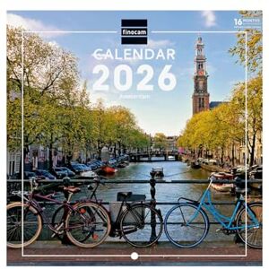 Finocam Wandkalender 2026 18 x 18 cm Monatsansicht Januar–Dezember 2026 + Sept.–Dez. 2025 (4 Monate) reduziert Kalender 2026 Bilder Amsterdam International Finocam Wandkalender 2026 18 x 18 cm Monatsansicht Januar–Dezember 2026 + Sept.–Dez. 2025 (4 Monate) reduziert Kalender 2026 Bilder Amsterdam International