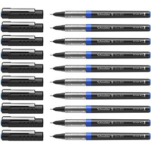 Schneider Xtra 805 Tintenroller (Röhrchenspitze aus Edelstahl, 0,5 mm) 10er Packung blau Schneider Xtra 805 Tintenroller (Röhrchenspitze aus Edelstahl, 0,5 mm) 10er Packung blau