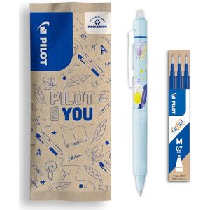 PILOT 1 FriXion Ball Clicker + 1 Etui mit 3 Ersatzminen Niedlicher radierbarer Stift Limitierte Edition Pool Party Nachfüllbare Mine Blau Mittlere Spitze PILOT 1 FriXion Ball Clicker + 1 Etui mit 3 Ersatzminen Niedlicher radierbarer Stift Limitierte Edition Pool Party Nachfüllbare Mine Blau Mittlere Spitze