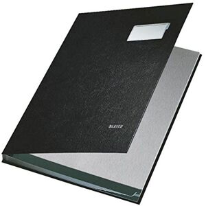 Leitz 57010095 Unterschriftsmappe, 10 Fächer, Überzug PP, schwarz Leitz 57010095 Unterschriftsmappe, 10 Fächer, Überzug PP, schwarz
